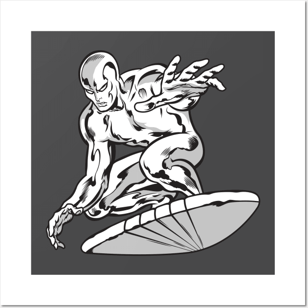 Silver Surfer - Modern Wall Art by AlternateRealiTEE